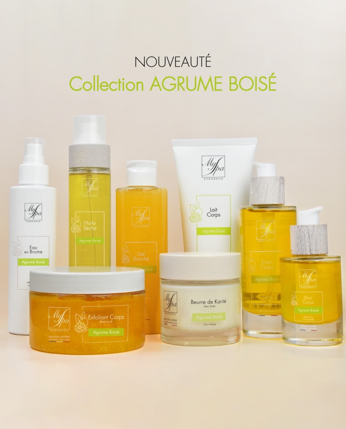 Nouveauté Agrumes MySpa